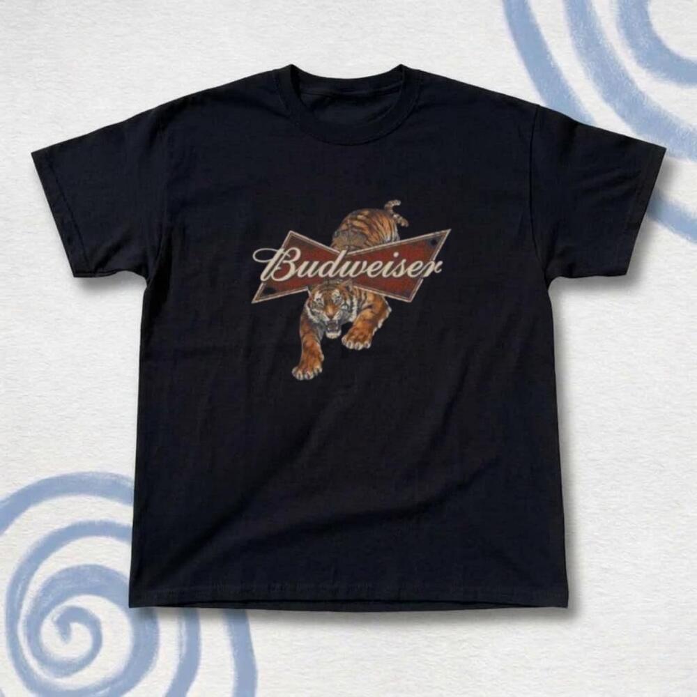Black Tiger Budweiser Graphic Tee